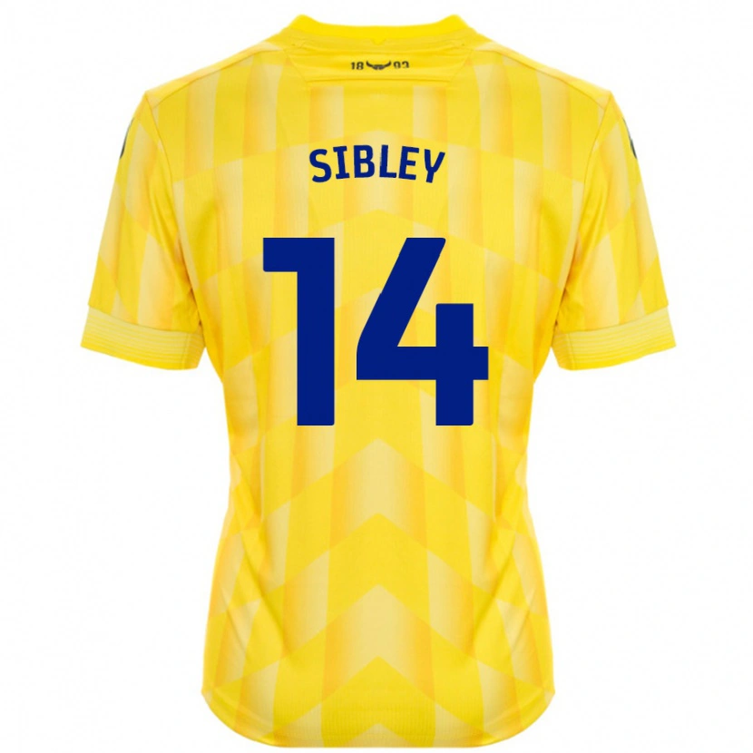 Danxen Kinder Louie Sibley #14 Gelb Heimtrikot Trikot 2024/25 T-Shirt Schweiz