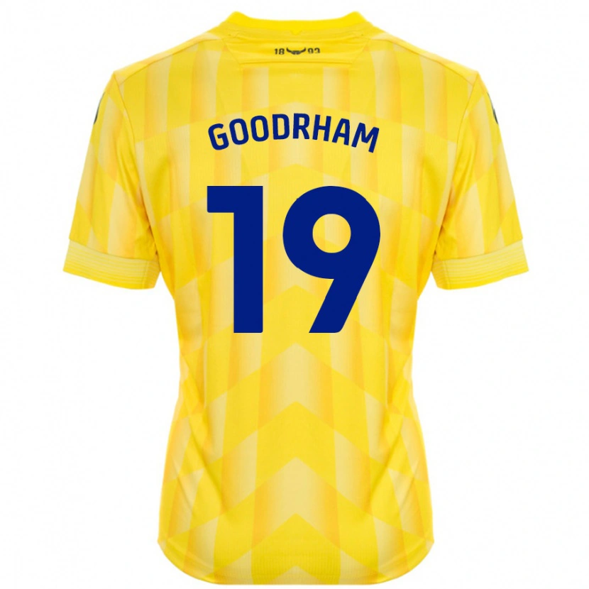 Danxen Kinder Tyler Goodrham #19 Gelb Heimtrikot Trikot 2024/25 T-Shirt Schweiz