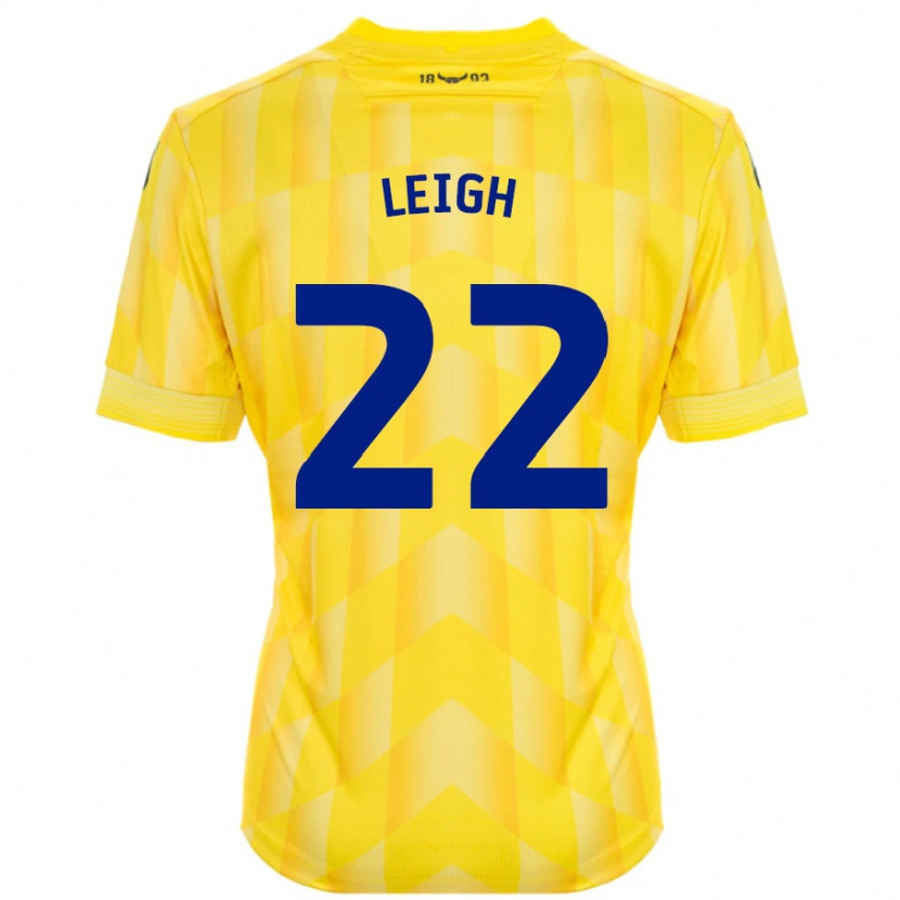 Danxen Kinder Greg Leigh #22 Gelb Heimtrikot Trikot 2024/25 T-Shirt Schweiz