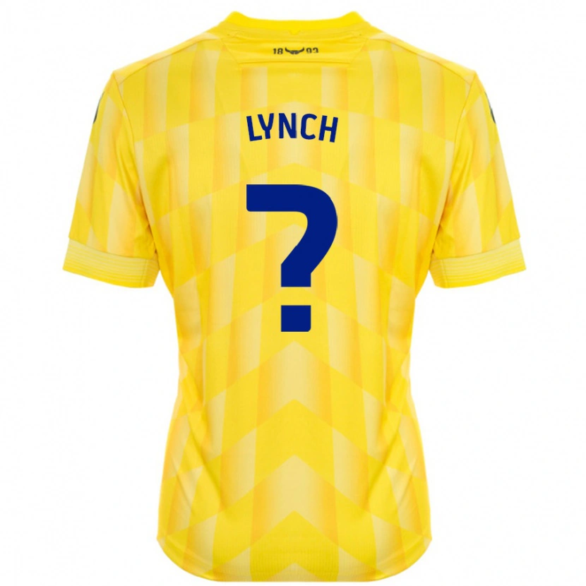 Danxen Kinder Bobby Lynch #0 Gelb Heimtrikot Trikot 2024/25 T-Shirt Schweiz