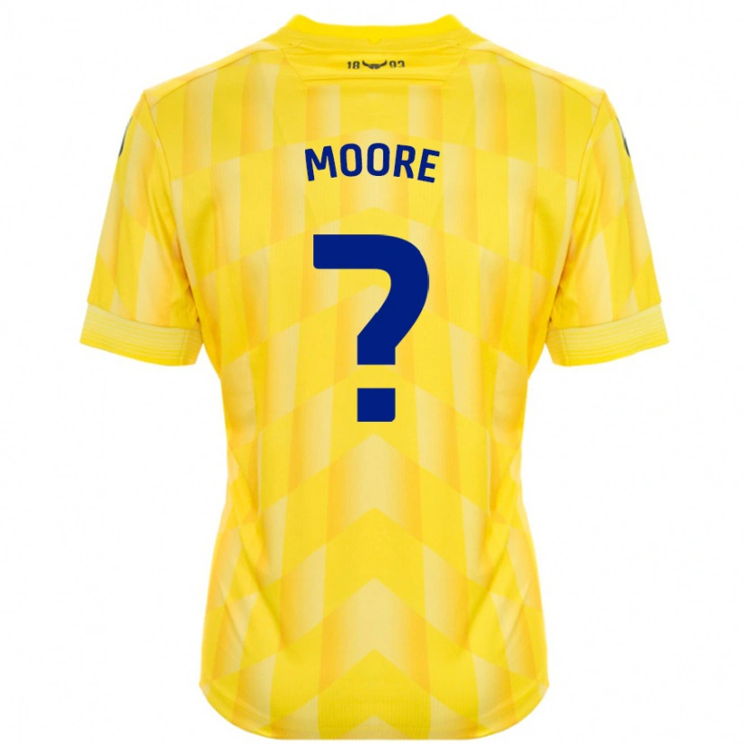 Danxen Kinder Brogan Moore #0 Gelb Heimtrikot Trikot 2024/25 T-Shirt Schweiz