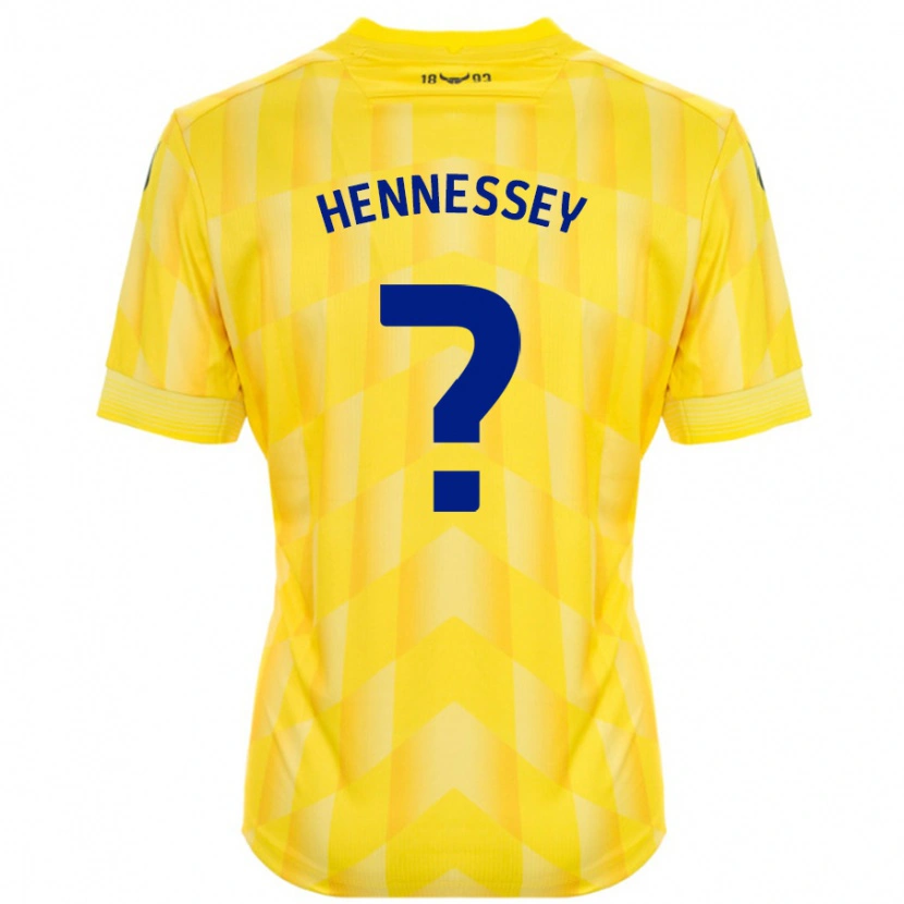 Danxen Kinder Laura Hennessey #0 Gelb Heimtrikot Trikot 2024/25 T-Shirt Schweiz