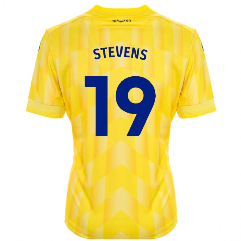 Danxen Kinder Lily Stevens #19 Gelb Heimtrikot Trikot 2024/25 T-Shirt Schweiz