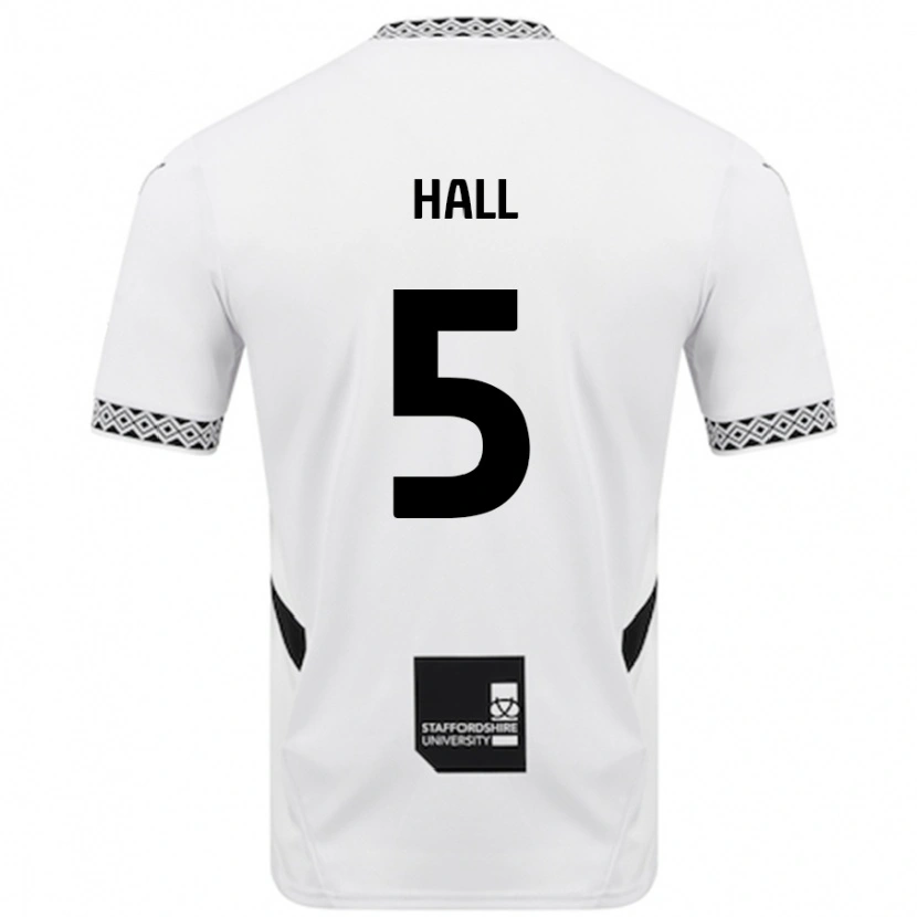 Danxen Kinder Connor Hall #5 Weiß Heimtrikot Trikot 2024/25 T-Shirt Schweiz