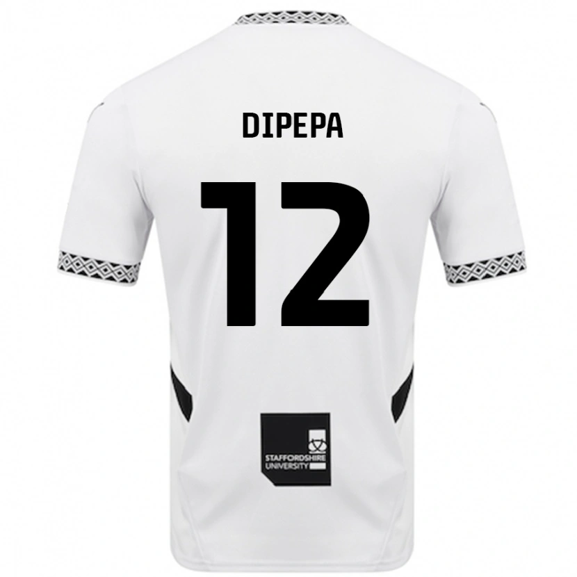 Danxen Kinder Baylee Dipepa #12 Weiß Heimtrikot Trikot 2024/25 T-Shirt Schweiz