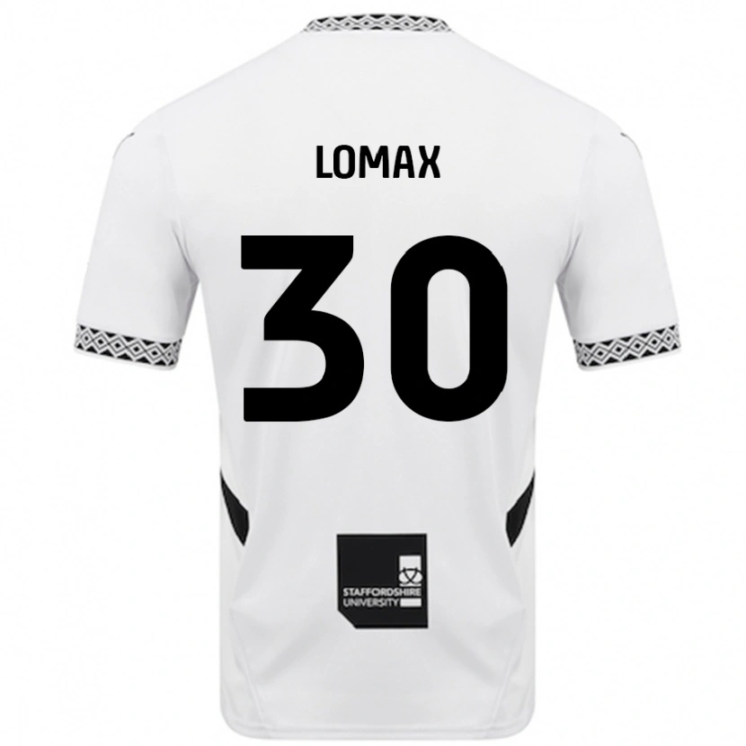 Danxen Kinder Ben Lomax #30 Weiß Heimtrikot Trikot 2024/25 T-Shirt Schweiz