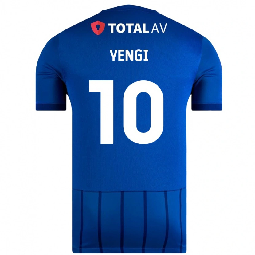 Danxen Kinder Kusini Yengi #10 Blau Heimtrikot Trikot 2024/25 T-Shirt Schweiz