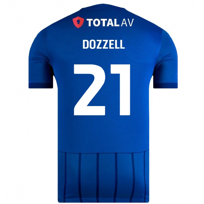 Danxen Kinder Andre Dozzell #21 Blau Heimtrikot Trikot 2024/25 T-Shirt Schweiz