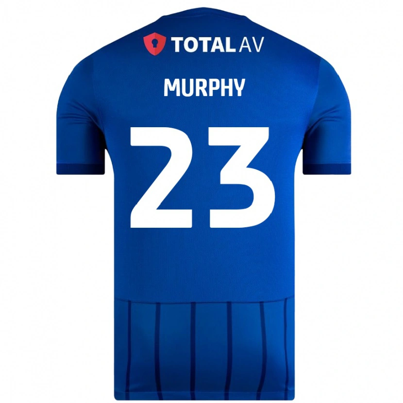 Danxen Kinder Josh Murphy #23 Blau Heimtrikot Trikot 2024/25 T-Shirt Schweiz