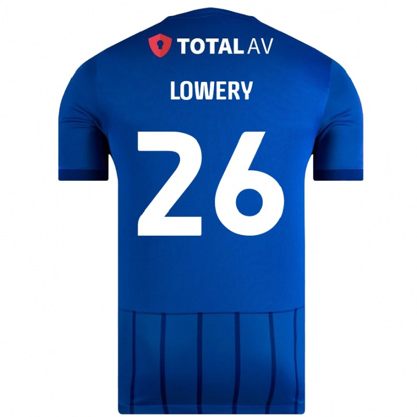 Danxen Kinder Tom Lowery #26 Blau Heimtrikot Trikot 2024/25 T-Shirt Schweiz