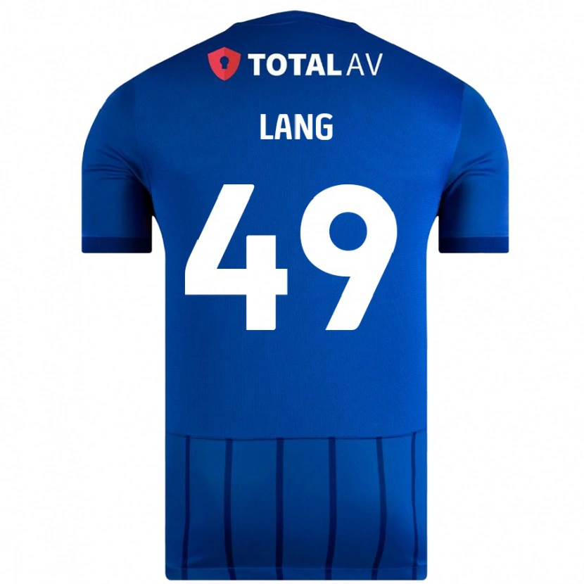 Danxen Kinder Callum Lang #49 Blau Heimtrikot Trikot 2024/25 T-Shirt Schweiz