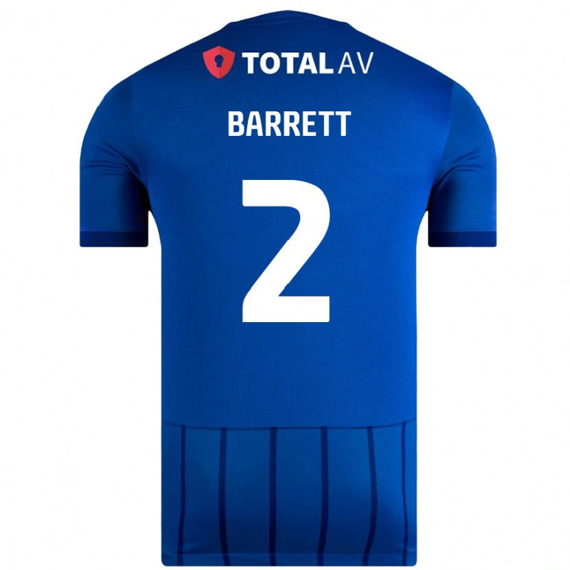 Danxen Kinder Nicole Barrett #2 Blau Heimtrikot Trikot 2024/25 T-Shirt Schweiz