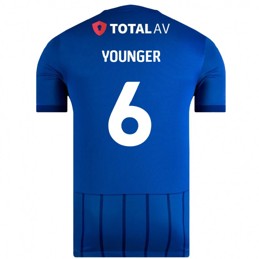 Danxen Kinder Jazz Younger #6 Blau Heimtrikot Trikot 2024/25 T-Shirt Schweiz