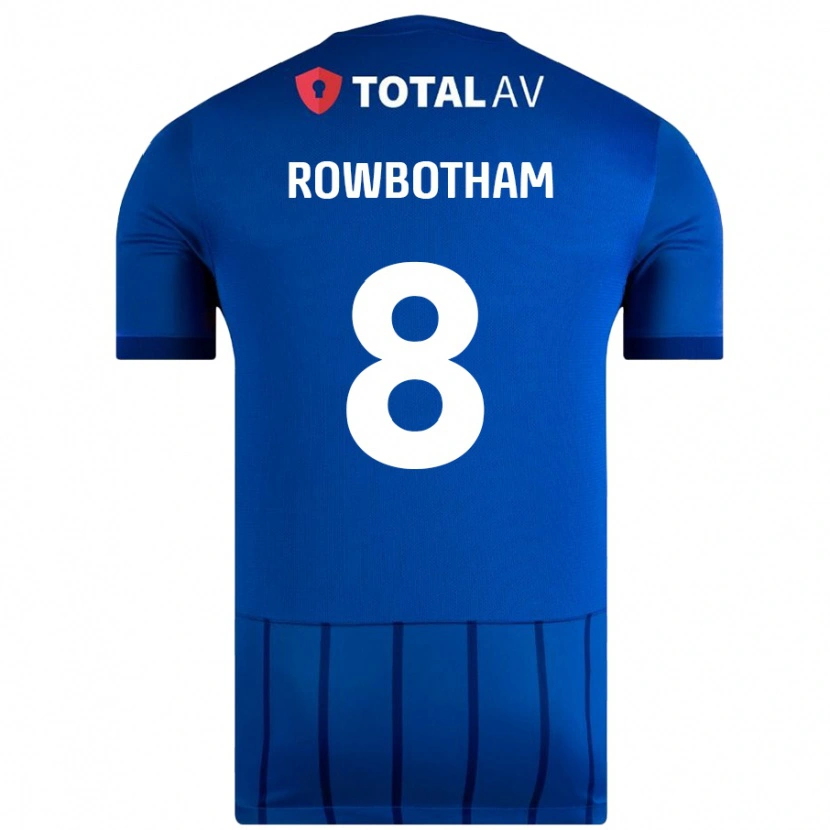 Danxen Kinder Ava Rowbotham #8 Blau Heimtrikot Trikot 2024/25 T-Shirt Schweiz