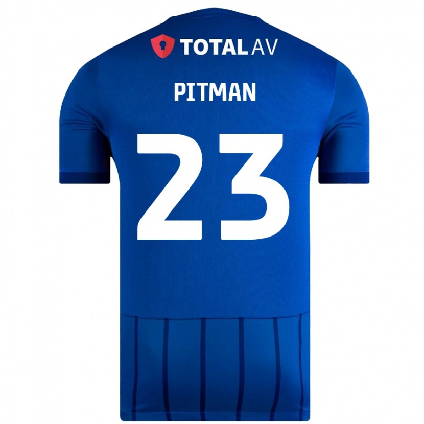 Danxen Kinder Emily Pitman #23 Blau Heimtrikot Trikot 2024/25 T-Shirt Schweiz