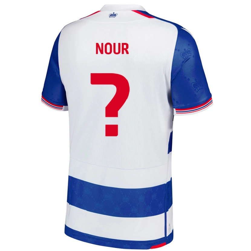 Danxen Kinder Aaron Nour #0 Blau Weiß Heimtrikot Trikot 2024/25 T-Shirt Schweiz