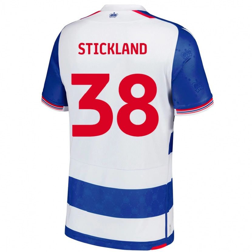 Danxen Kinder Michael Stickland #38 Blau Weiß Heimtrikot Trikot 2024/25 T-Shirt Schweiz