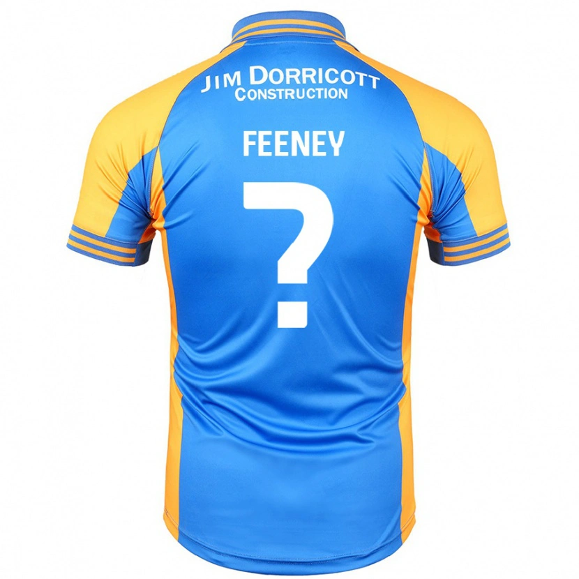 Danxen Kinder Josh Feeney #0 Blau Bernstein Heimtrikot Trikot 2024/25 T-Shirt Schweiz