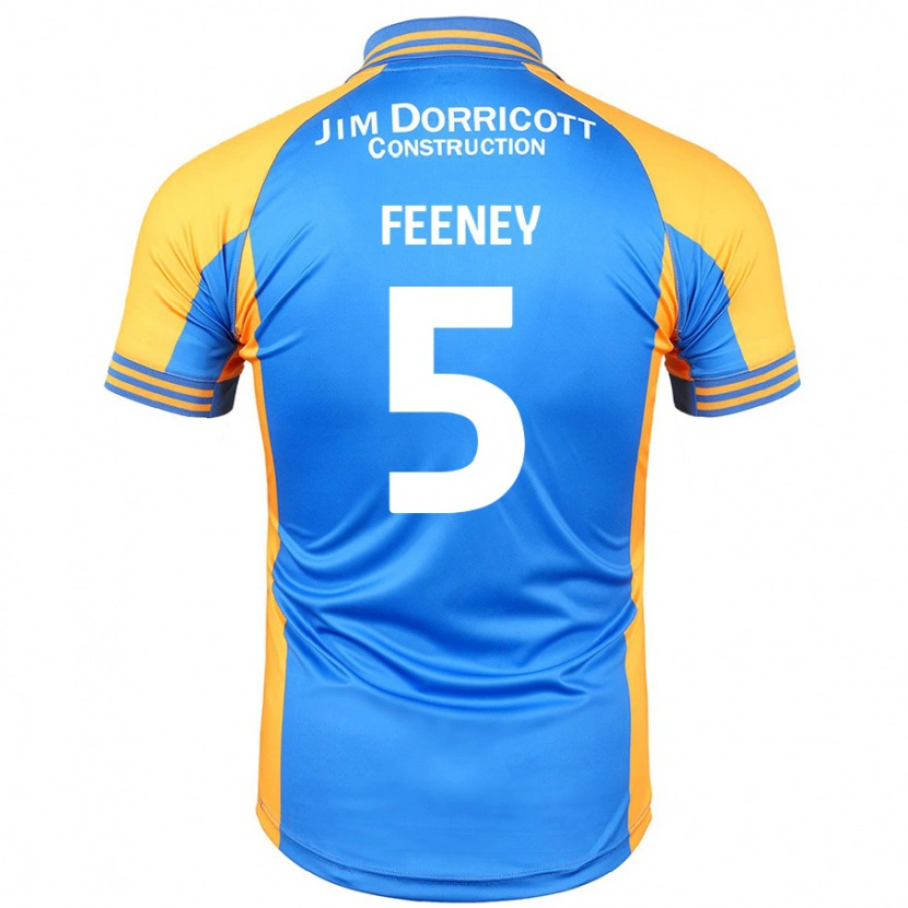 Danxen Kinder Morgan Feeney #5 Blau Bernstein Heimtrikot Trikot 2024/25 T-Shirt Schweiz