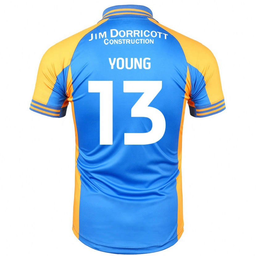 Danxen Kinder Joe Young #13 Blau Bernstein Heimtrikot Trikot 2024/25 T-Shirt Schweiz