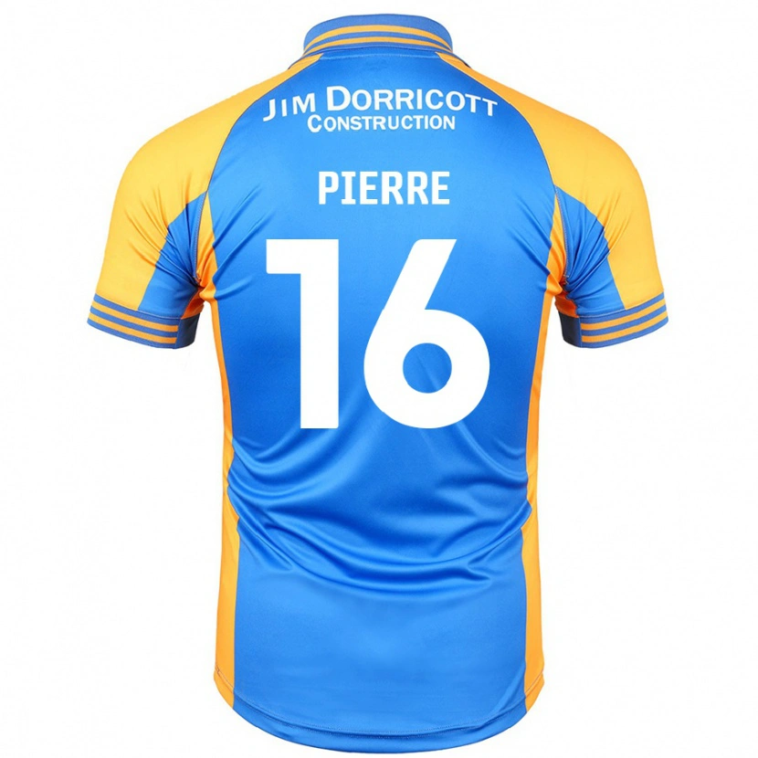 Danxen Kinder Aaron Pierre #16 Blau Bernstein Heimtrikot Trikot 2024/25 T-Shirt Schweiz