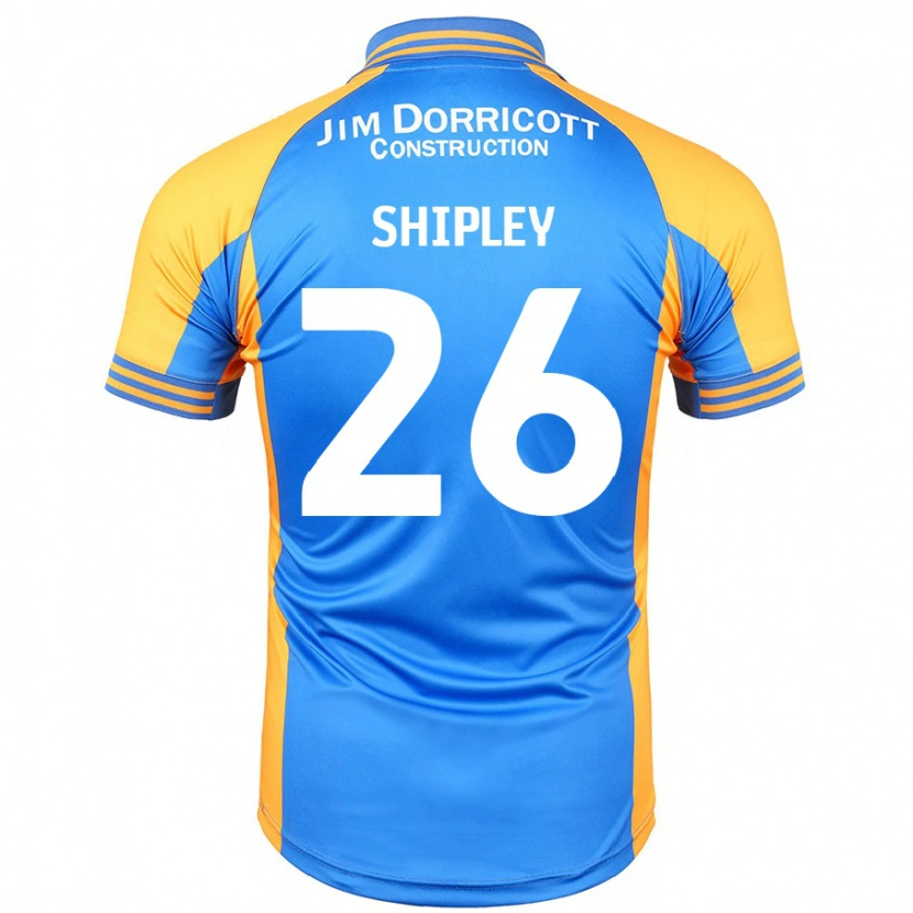 Danxen Kinder Jordan Shipley #26 Blau Bernstein Heimtrikot Trikot 2024/25 T-Shirt Schweiz