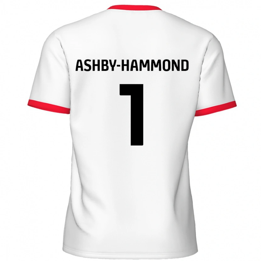 Danxen Kinder Taye Ashby-Hammond #1 Weiß Rot Heimtrikot Trikot 2024/25 T-Shirt Schweiz