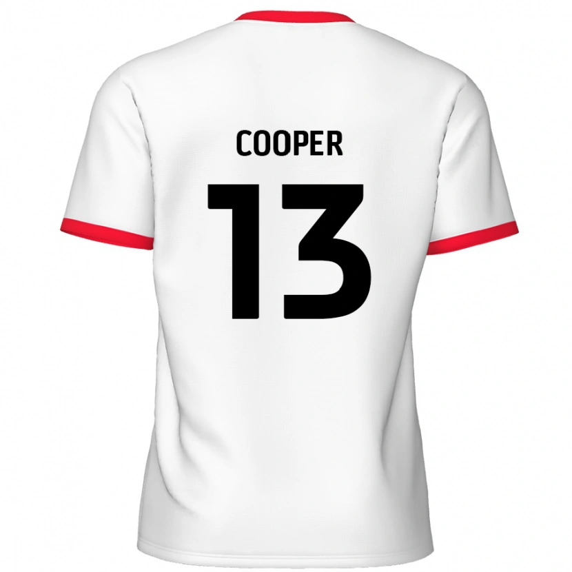 Danxen Kinder Murphy Cooper #13 Weiß Rot Heimtrikot Trikot 2024/25 T-Shirt Schweiz