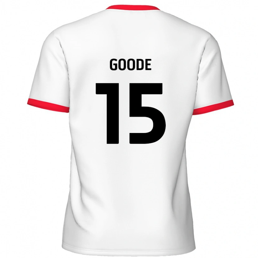 Danxen Kinder Charlie Goode #15 Weiß Rot Heimtrikot Trikot 2024/25 T-Shirt Schweiz