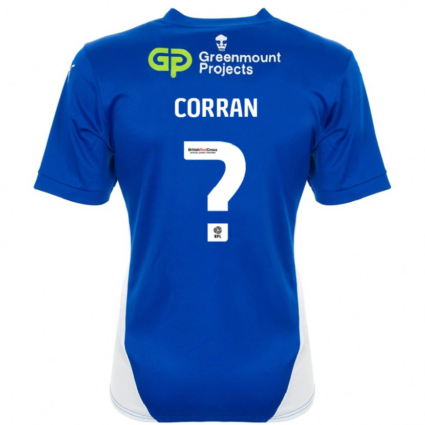 Danxen Kinder Matthew Corran #0 Blau Weiß Heimtrikot Trikot 2024/25 T-Shirt Schweiz