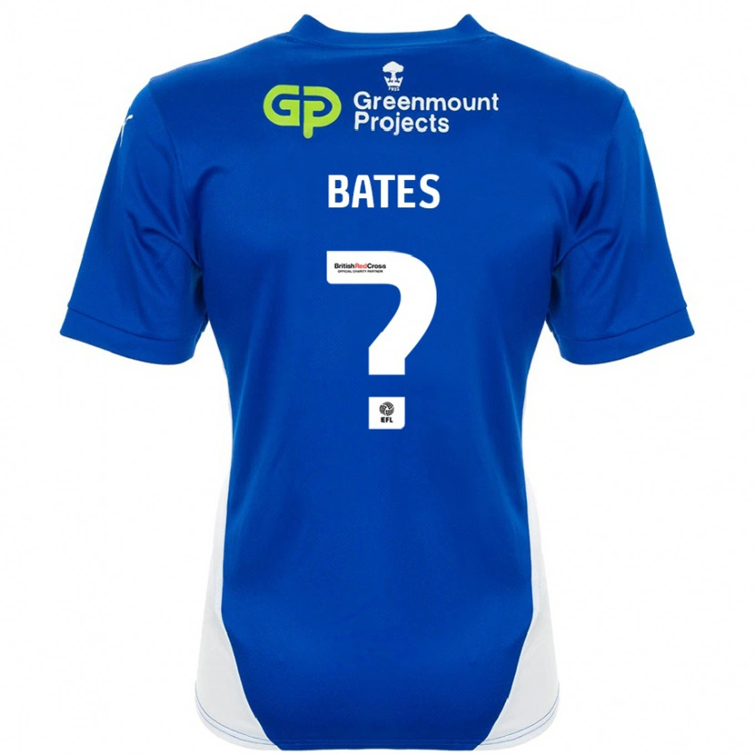 Danxen Kinder Jack Bates #0 Blau Weiß Heimtrikot Trikot 2024/25 T-Shirt Schweiz