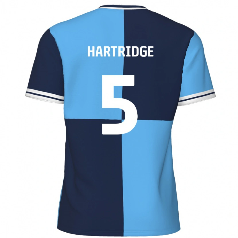 Danxen Kinder Alex Hartridge #5 Himmelblau Dunkelblau Heimtrikot Trikot 2024/25 T-Shirt Schweiz