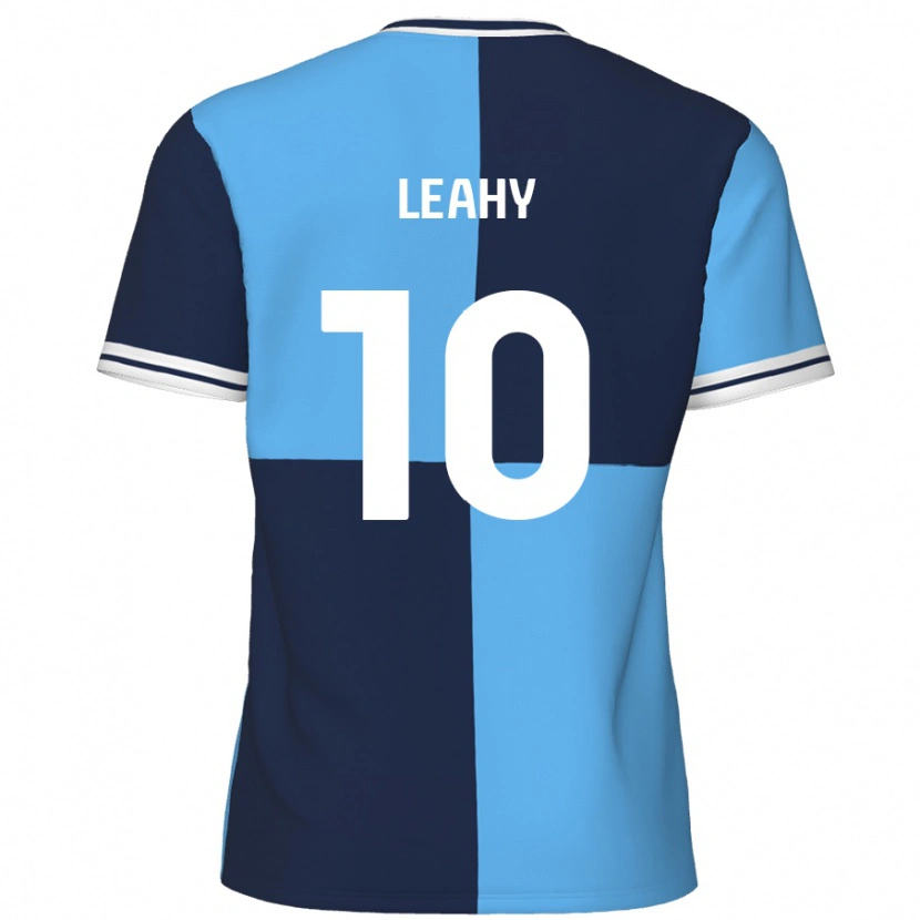 Danxen Kinder Luke Leahy #10 Himmelblau Dunkelblau Heimtrikot Trikot 2024/25 T-Shirt Schweiz