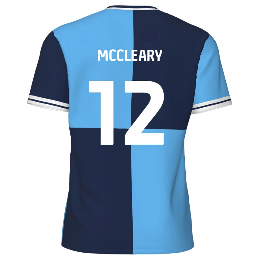 Danxen Kinder Garath Mccleary #12 Himmelblau Dunkelblau Heimtrikot Trikot 2024/25 T-Shirt Schweiz