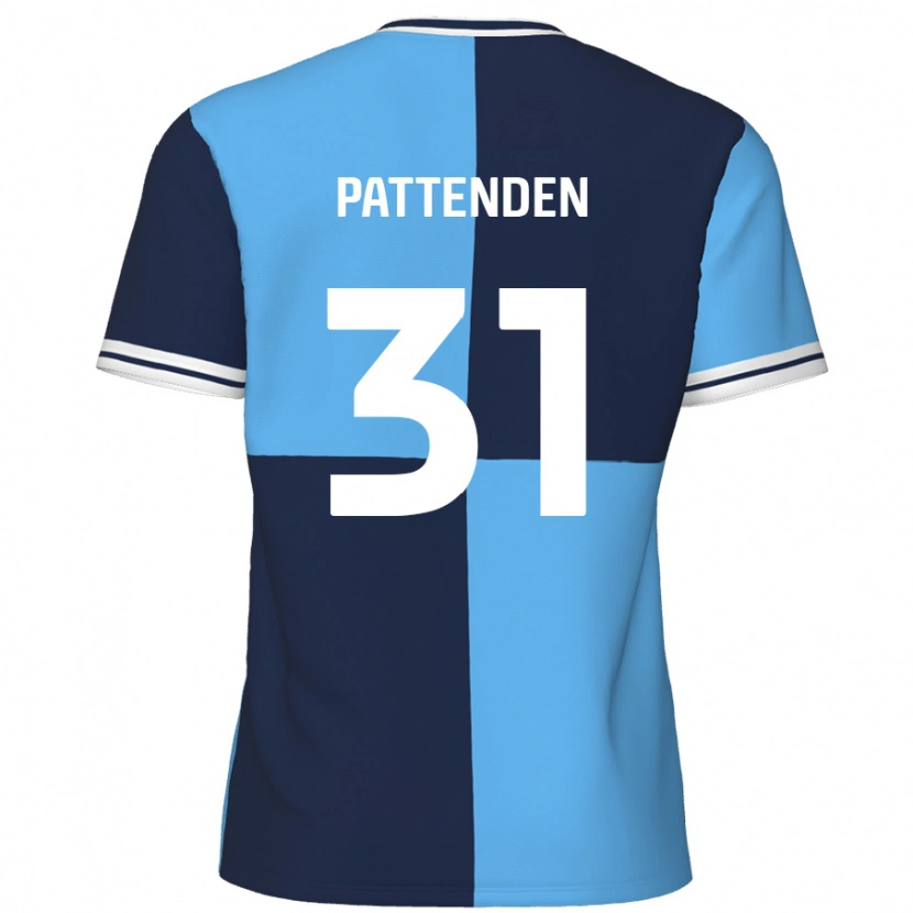 Danxen Kinder Jasper Pattenden #31 Himmelblau Dunkelblau Heimtrikot Trikot 2024/25 T-Shirt Schweiz