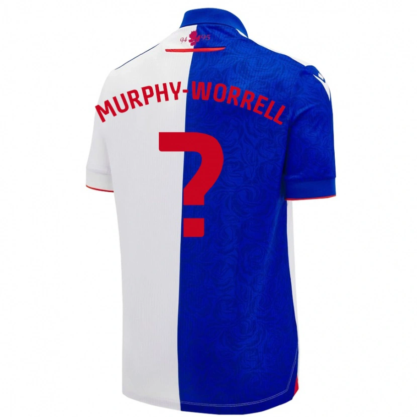 Danxen Kinder Paul Murphy-Worrell #0 Himmelblau Weiß Heimtrikot Trikot 2024/25 T-Shirt Schweiz