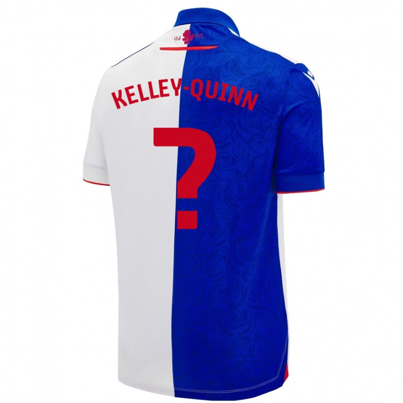 Danxen Kinder Leon Kelley-Quinn #0 Himmelblau Weiß Heimtrikot Trikot 2024/25 T-Shirt Schweiz