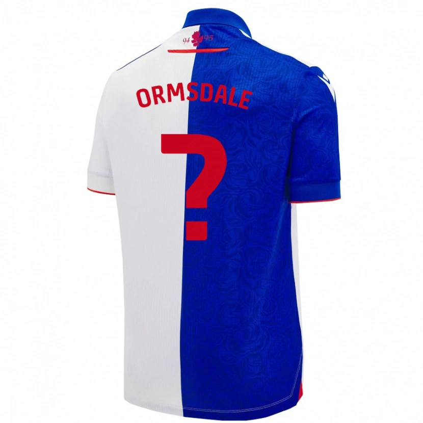 Danxen Kinder Brandon Ormsdale #0 Himmelblau Weiß Heimtrikot Trikot 2024/25 T-Shirt Schweiz