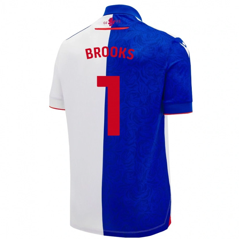 Danxen Kinder Alexandra Brooks #1 Himmelblau Weiß Heimtrikot Trikot 2024/25 T-Shirt Schweiz