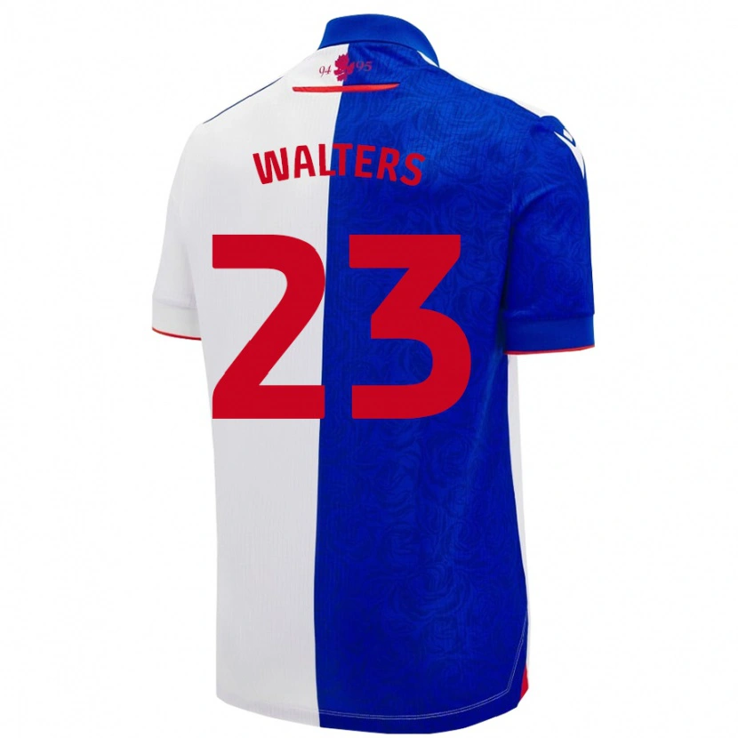 Danxen Kinder Georgia Walters #23 Himmelblau Weiß Heimtrikot Trikot 2024/25 T-Shirt Schweiz