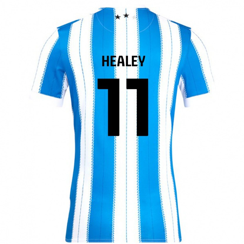 Danxen Kinder Rhys Healey #11 Blau Weiß Heimtrikot Trikot 2024/25 T-Shirt Schweiz