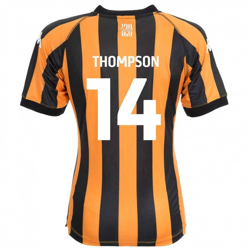 Danxen Kinder Katie Thompson #14 Schwarz Bernstein Heimtrikot Trikot 2024/25 T-Shirt Schweiz