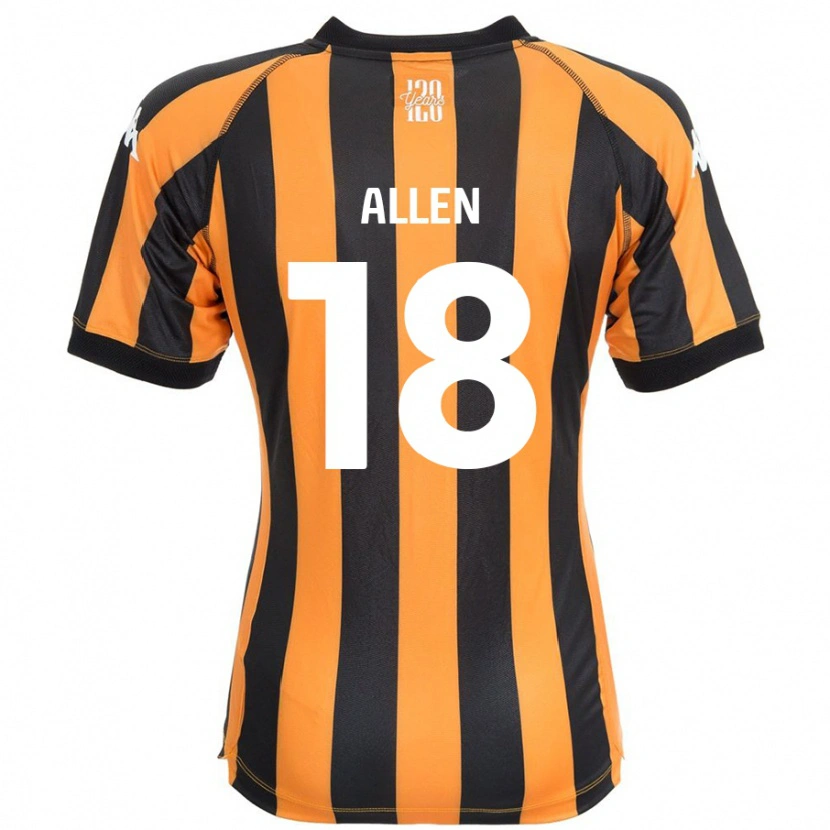 Danxen Kinder Aaliyah Allen #18 Schwarz Bernstein Heimtrikot Trikot 2024/25 T-Shirt Schweiz