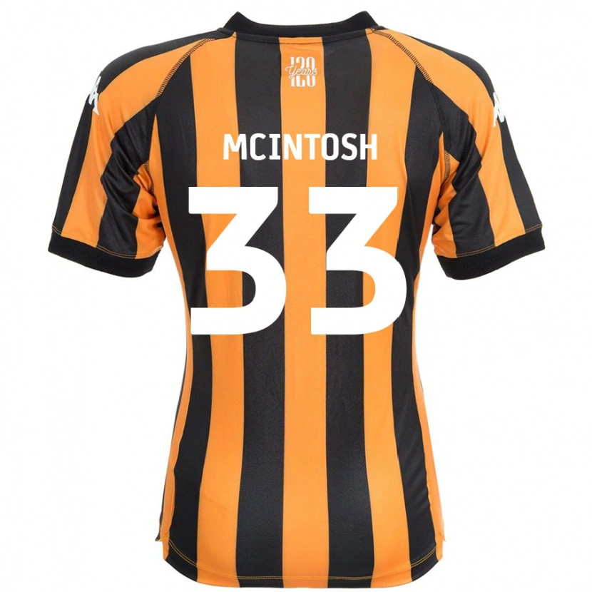 Danxen Kinder Lucy Mcintosh #33 Schwarz Bernstein Heimtrikot Trikot 2024/25 T-Shirt Schweiz