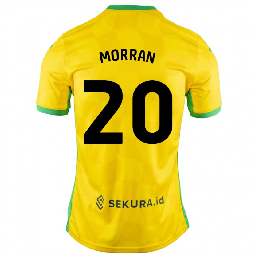 Danxen Kinder Eloise Morran #20 Gelb Grün Heimtrikot Trikot 2024/25 T-Shirt Schweiz