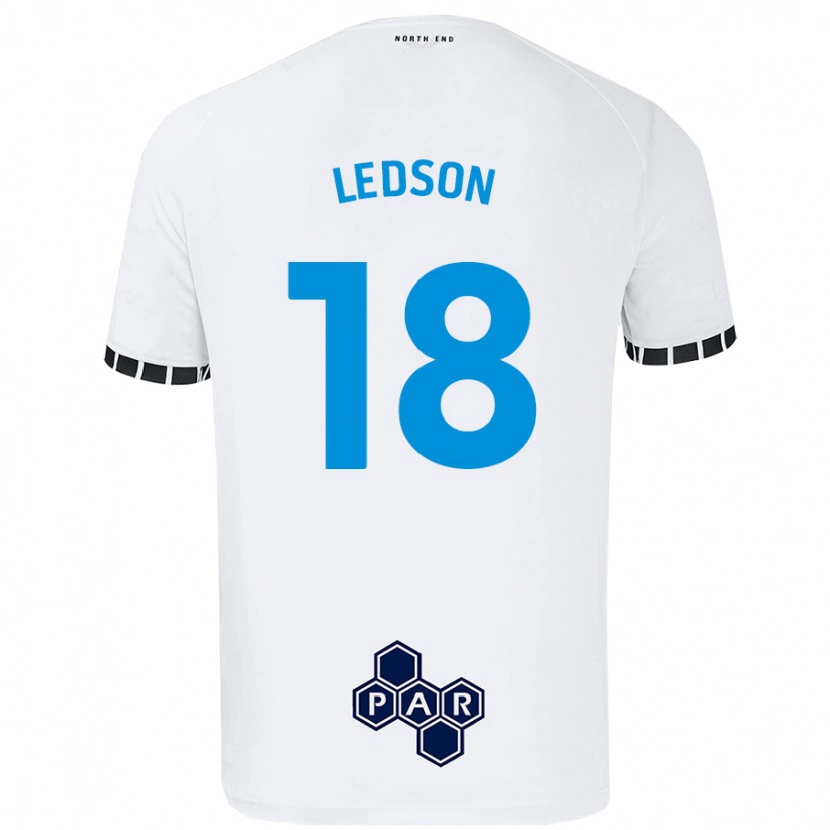 Danxen Kinder Ryan Ledson #18 Weiß Heimtrikot Trikot 2024/25 T-Shirt Schweiz