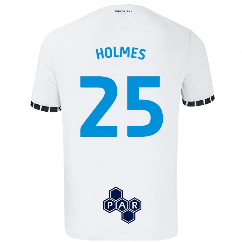 Danxen Kinder Duane Holmes #25 Weiß Heimtrikot Trikot 2024/25 T-Shirt Schweiz