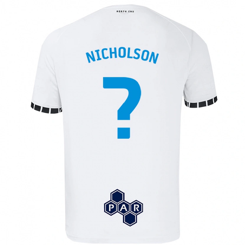 Danxen Kinder Joseph Nicholson #0 Weiß Heimtrikot Trikot 2024/25 T-Shirt Schweiz