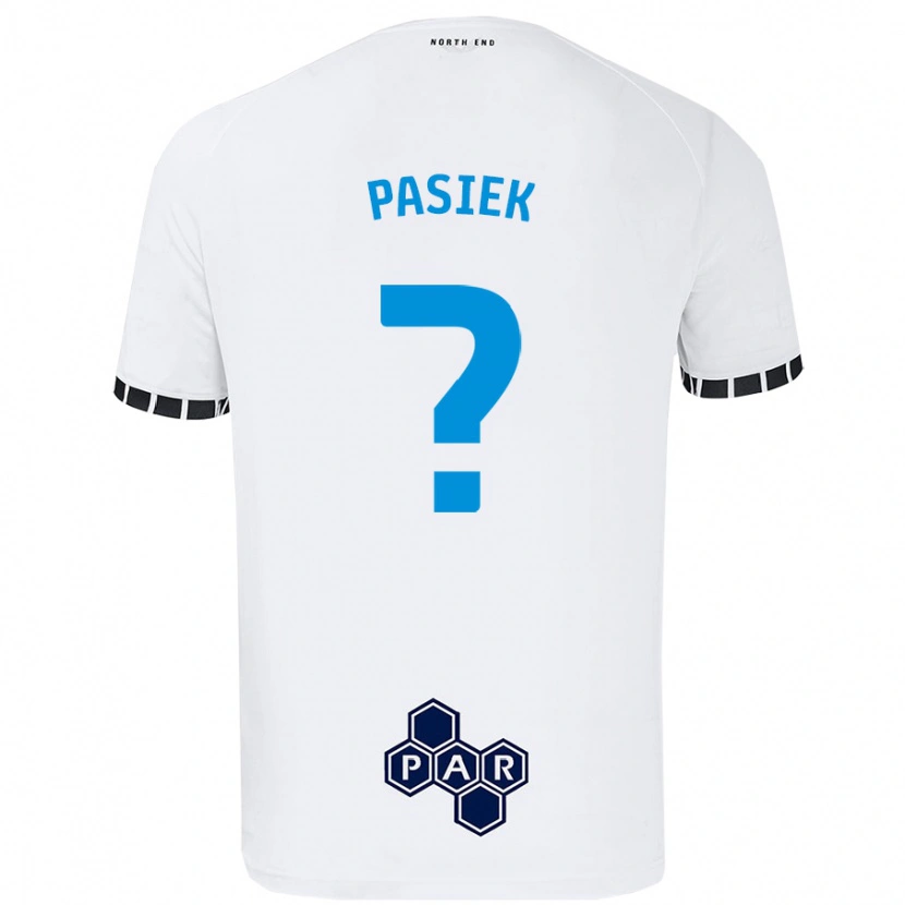 Danxen Kinder Kacper Pasiek #0 Weiß Heimtrikot Trikot 2024/25 T-Shirt Schweiz