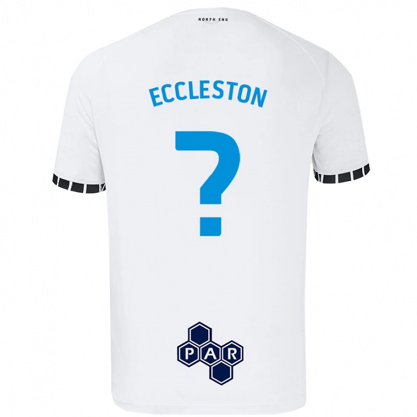 Danxen Kinder Ethan Eccleston #0 Weiß Heimtrikot Trikot 2024/25 T-Shirt Schweiz